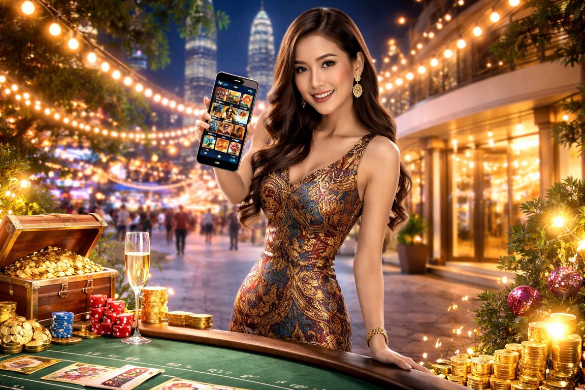 Permainan roulette dan baccarat bergaya batik Kuala Lumpur di platform 328i