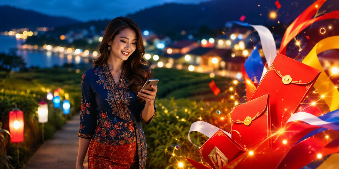 Bonus sampul merah gaya Malaysia untuk pengguna baharu platform 328i